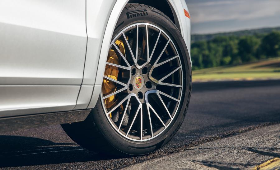 Колеса Porsche Cayenne Turbo (PO536) 2018 года  (NA) (фото 9 из 40)